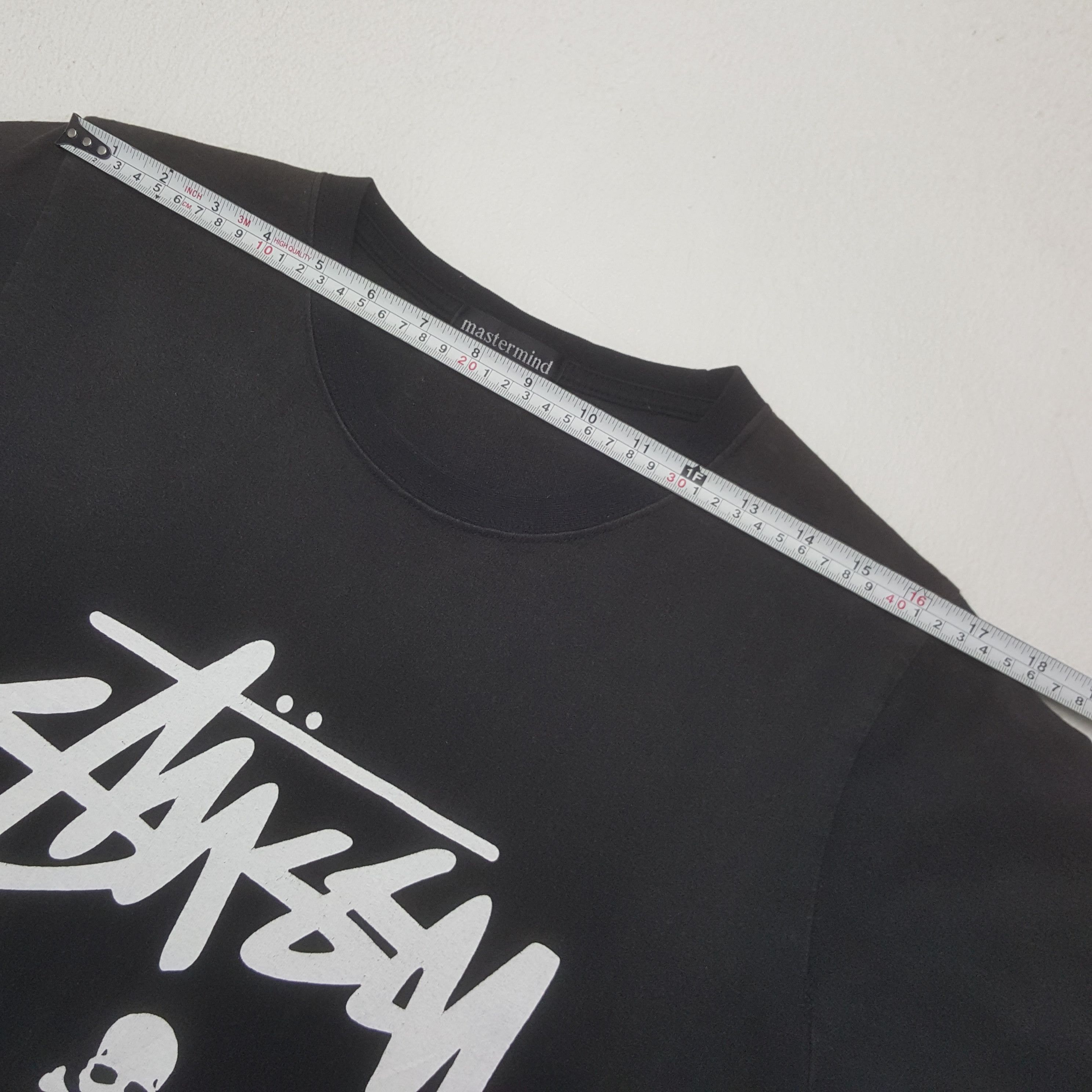 Mastermind Japan × Stussy × Vintage Stussy x Mastermind Japan Big Logo Long Sleeve Tshirt Size US M / EU 48-50 / 2 - 6 Thumbnail