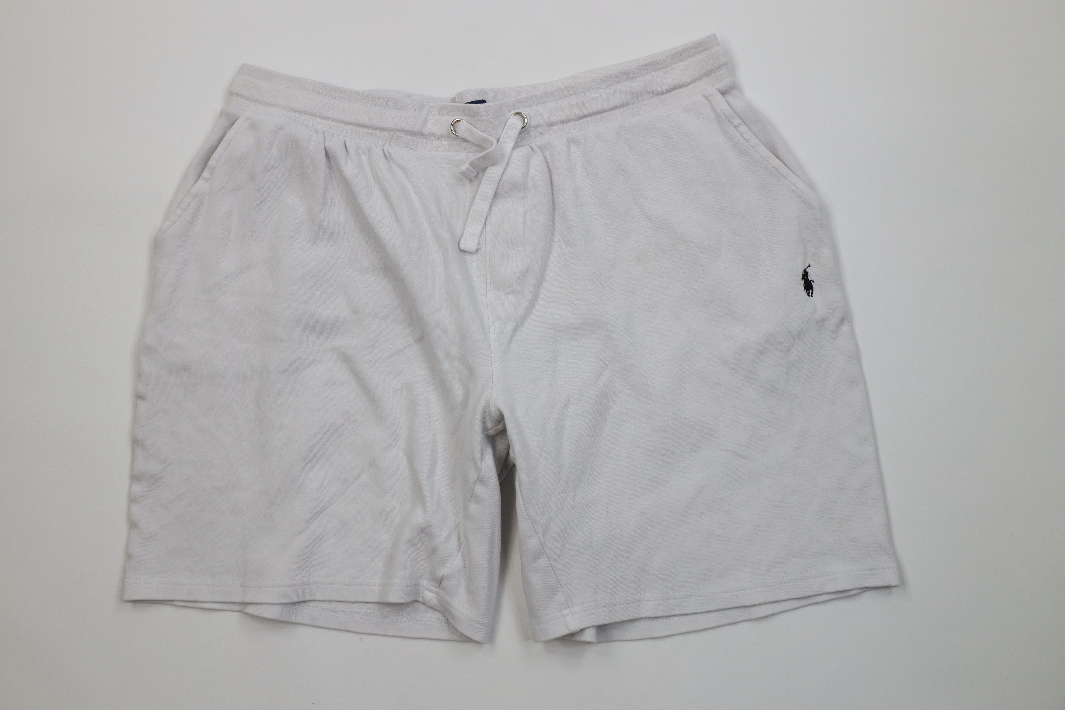 Polo Ralph Lauren Vintage Y2K Ralph Lauren Above Knee Sweatpants Shorts Gray Size US 40 / EU 56 - 1 Thumbnail