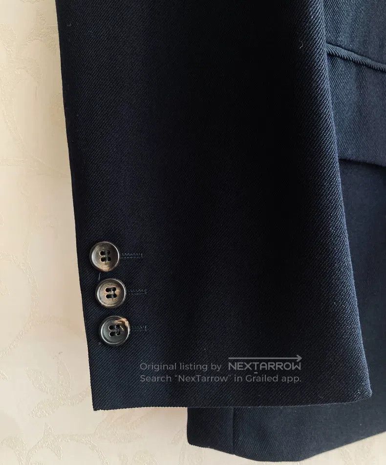 Comme des Garcons Comme Des Garcons Twill wool notched lapel blazer Size US S / EU 44-46 / 1 - 5 Thumbnail