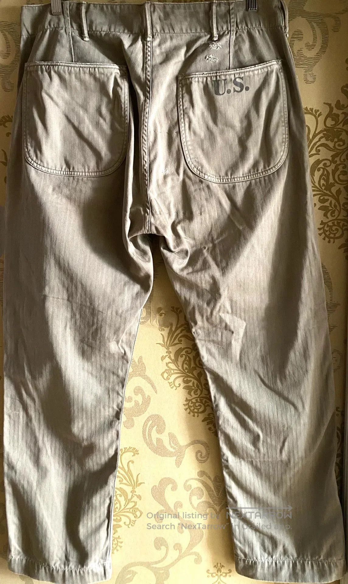 RRL Ralph Lauren vintage olive military utility trousers. Size US 34 / EU 50 - 4 Thumbnail