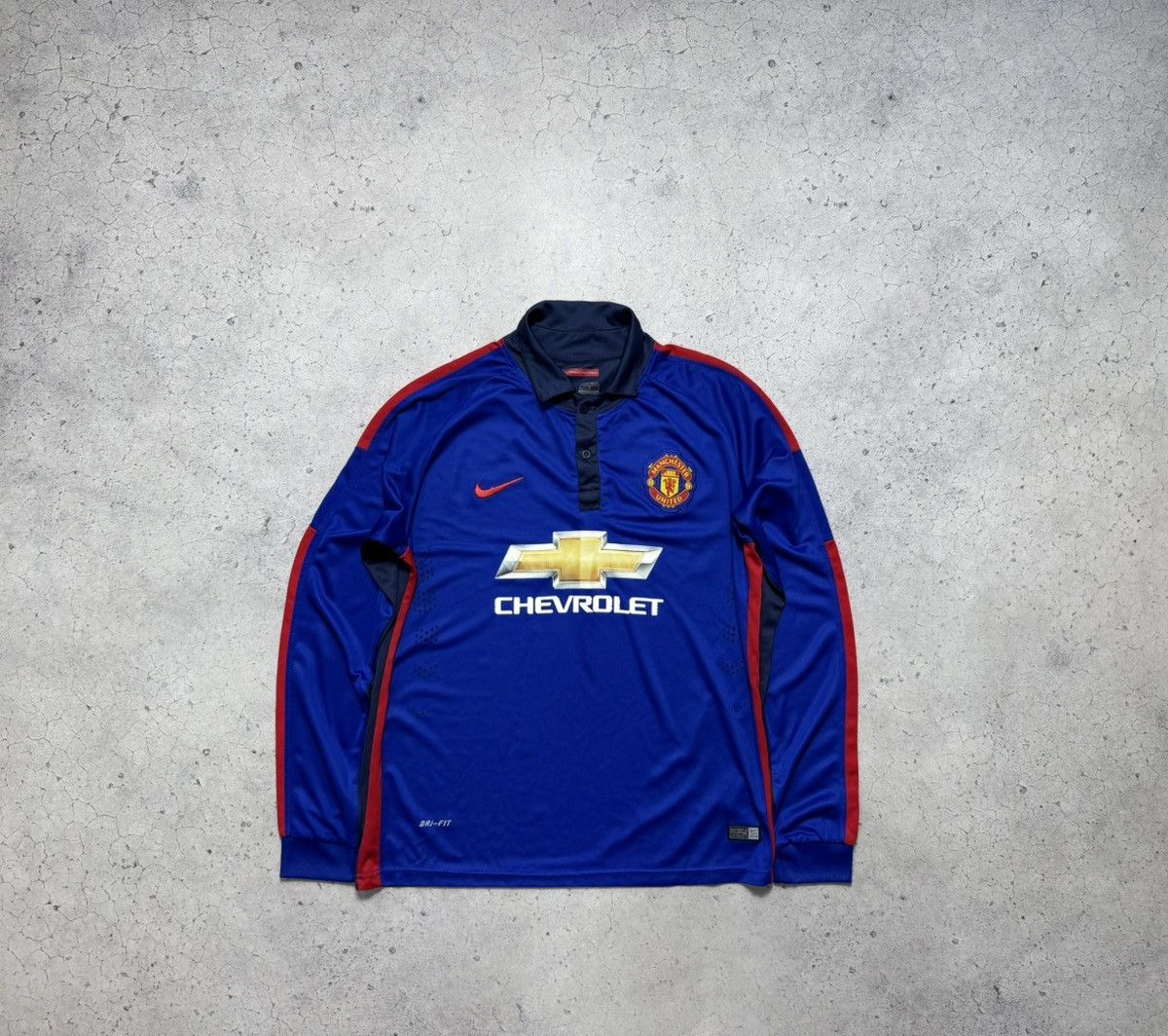 Nike Nike FC Manchester United Soccer LongSleeve Jersey 2014/2015 Size US M / EU 48-50 / 2 - 1 Thumbnail
