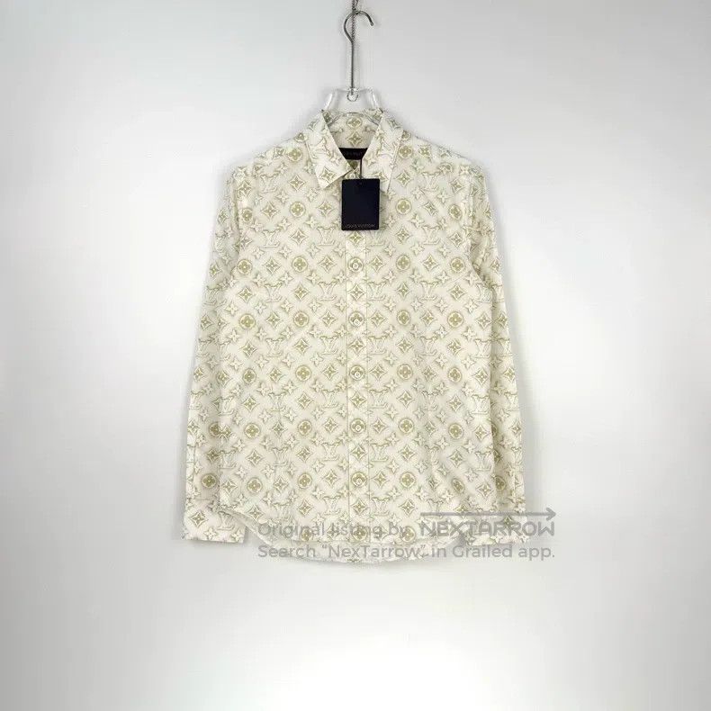 Louis Vuitton Louis Vuitton Beige spray-painted presbyopic full print sh Size US S / EU 44-46 / 1 - 3 Thumbnail