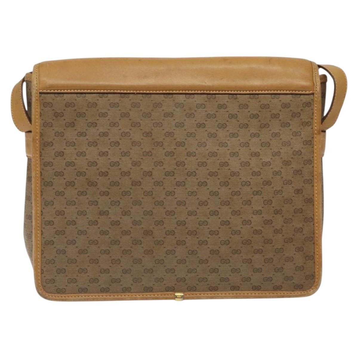 Gucci GUCCI GG Supreme Shoulder Bag Pvc Beige Gold 001 261 001 261 Size ONE SIZE - 3 Thumbnail