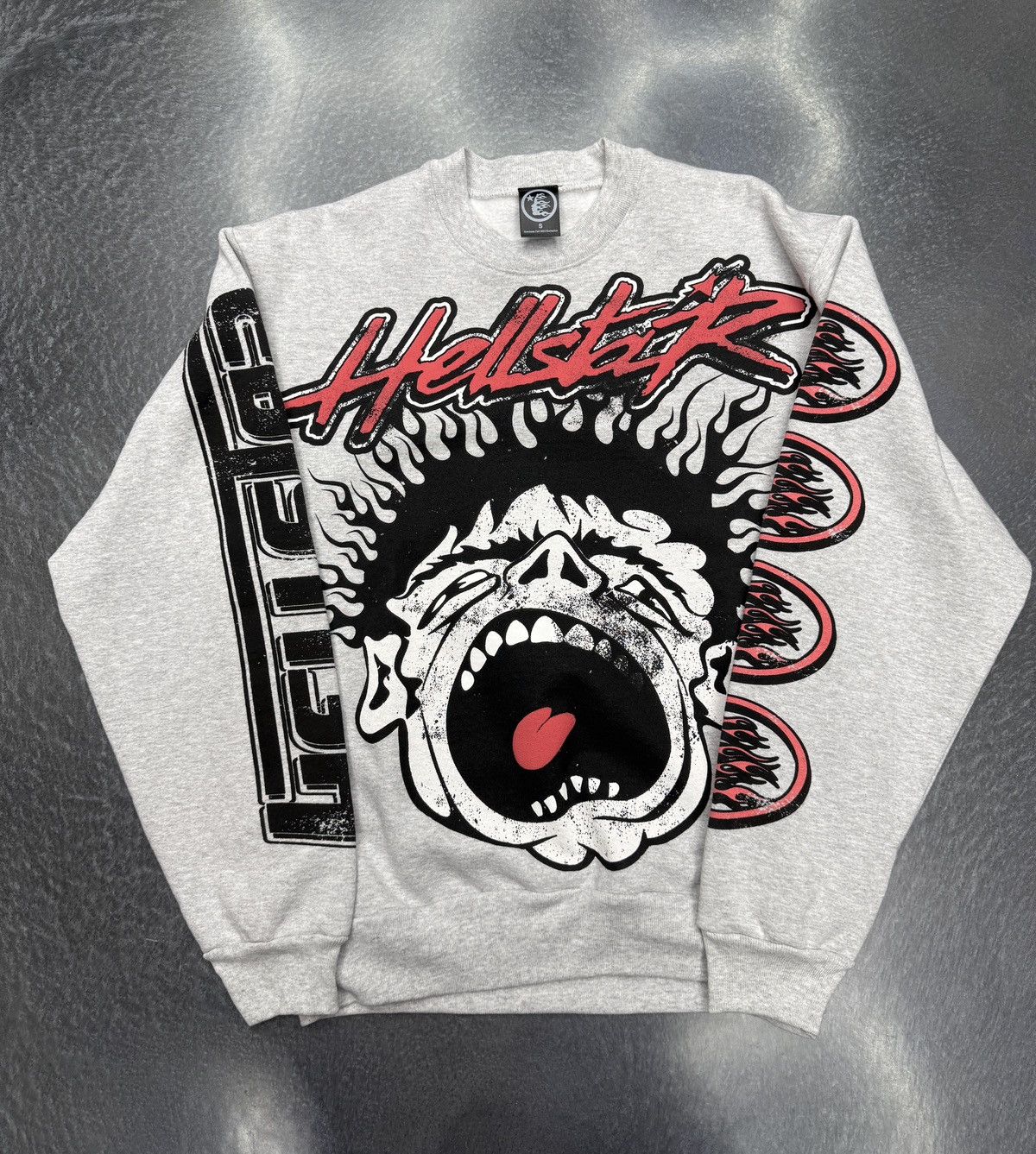 HELLSTAR Hellstar Records Crewneck (Overseas Exclusive) Size US S / EU 44-46 / 1 - 1 Thumbnail