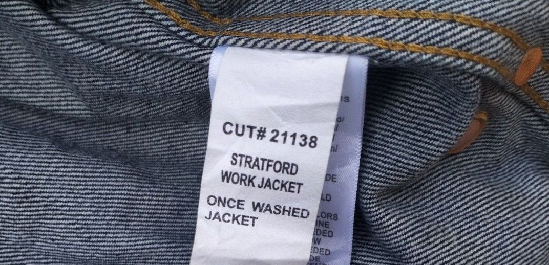 RRL Ralph Lauren Rrl denim Trucker dead stock vintage design Size US M / EU 48-50 / 2 - 7 Thumbnail