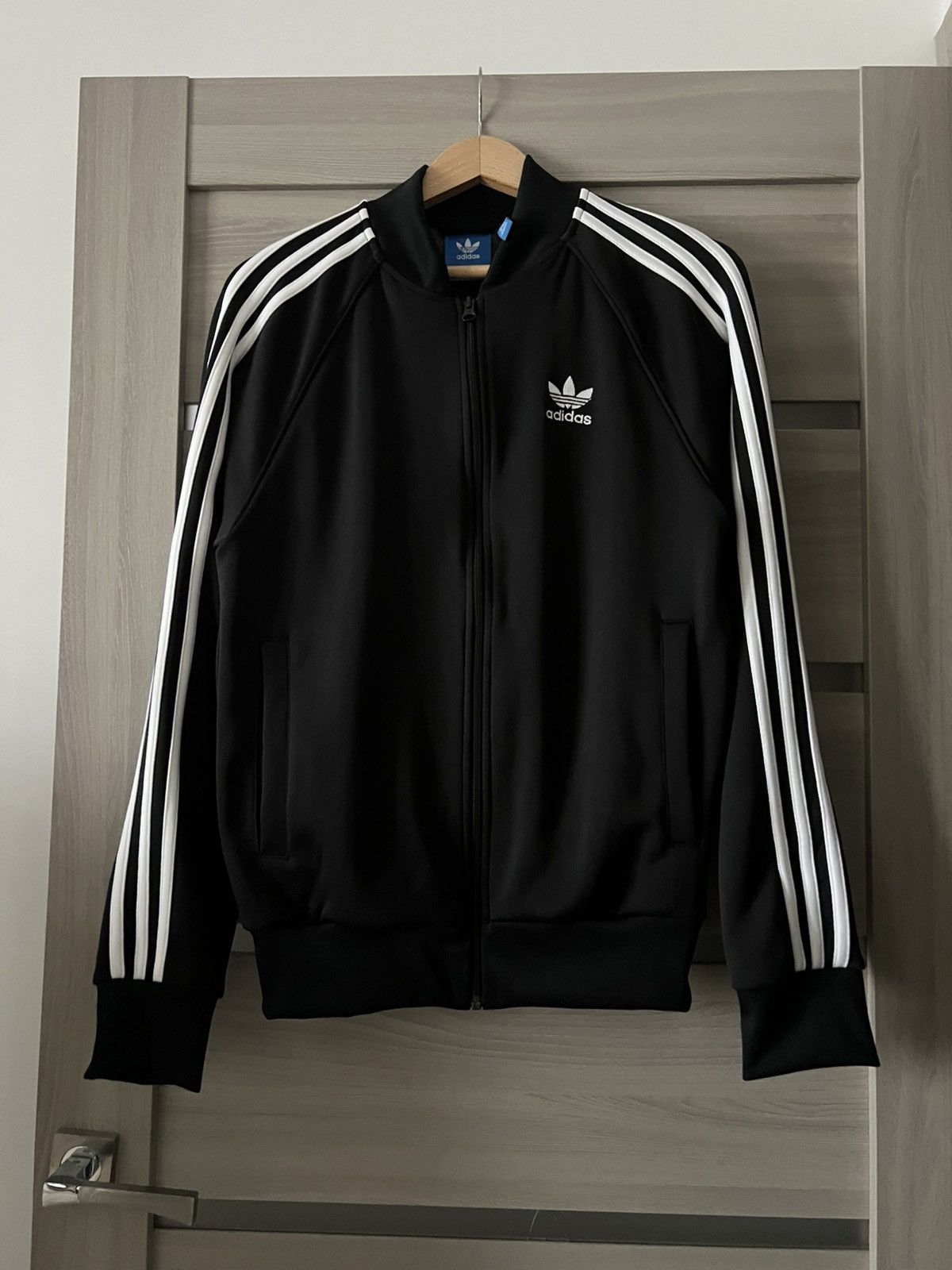 Adidas Vintage Adidas Track Jacket Sriped Y2K Black White Size US XS / EU 42 / 0 - 3 Thumbnail
