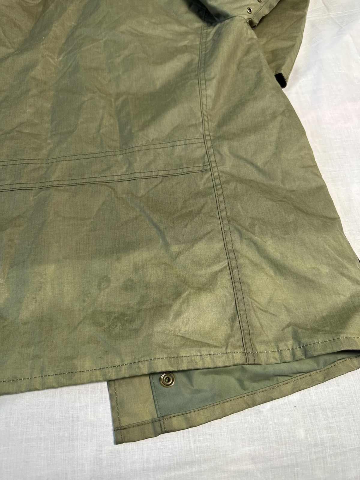 Barbour × Vintage Vintage Barbour Waxed Jacket Coat Made In London Size US M / EU 48-50 / 2 - 10 Thumbnail