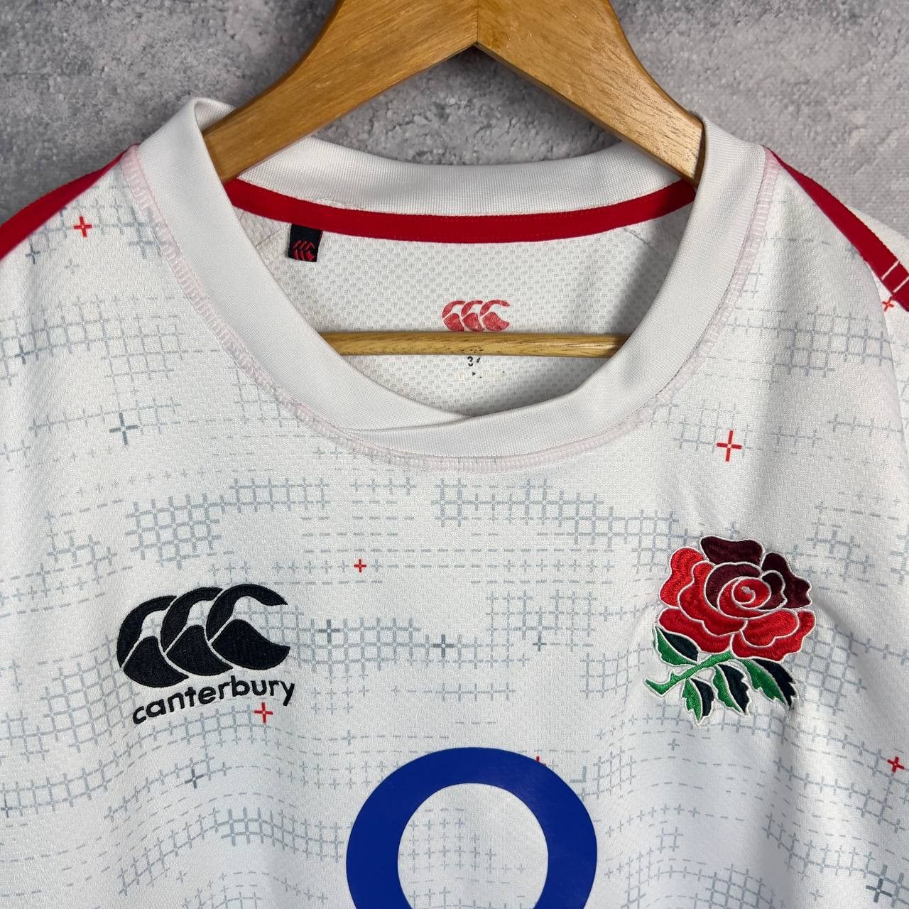 Canterbury of New Zealand CANTERBURY MEN'S RUGBY UNION ENGLAND SHIRT JERSEY SIZE XL Size US XL / EU 56 / 4 - 4 Thumbnail