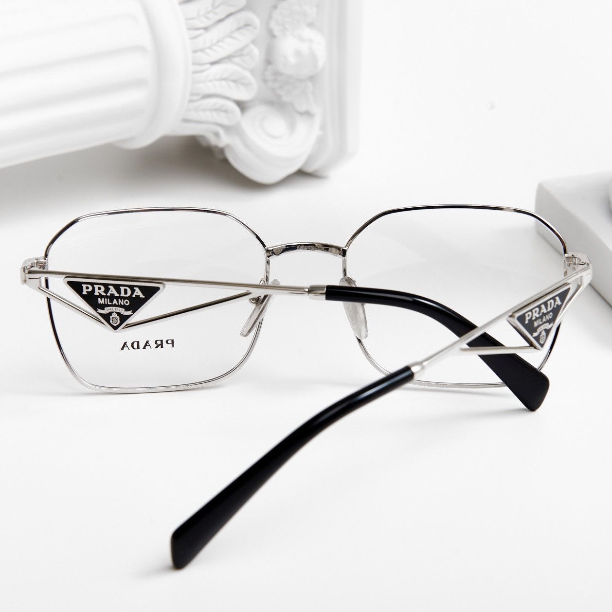 Prada PRADA 0PR A51V 1BC1O1 GLASSES Size ONE SIZE - 7 Thumbnail