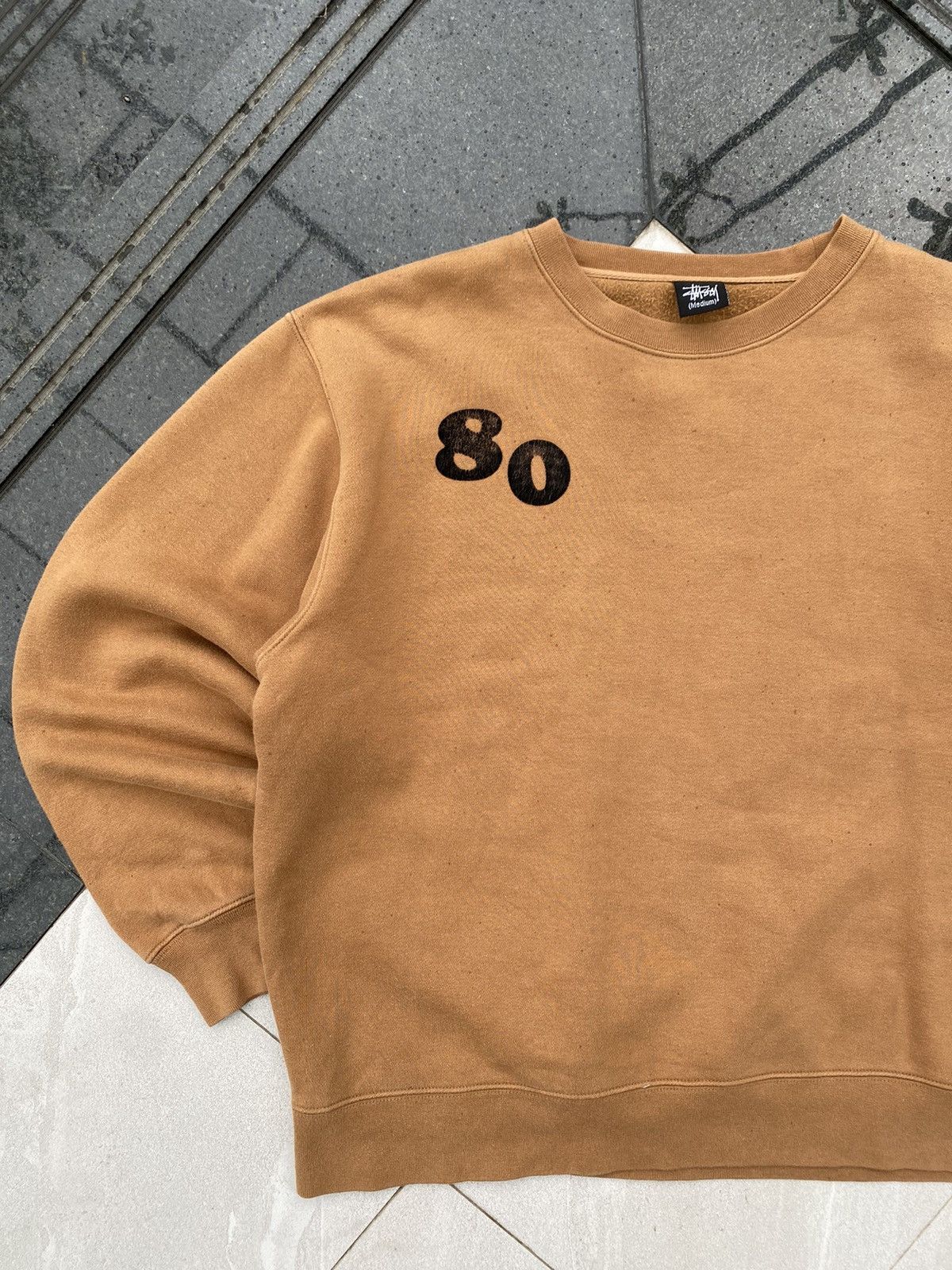 Stussy × Vintage 90S STUSSY Y2K BAGGY RARE MULTI LOGO 80S RETRO SWEATSHIRT Size US M / EU 48-50 / 2 - 2 Thumbnail