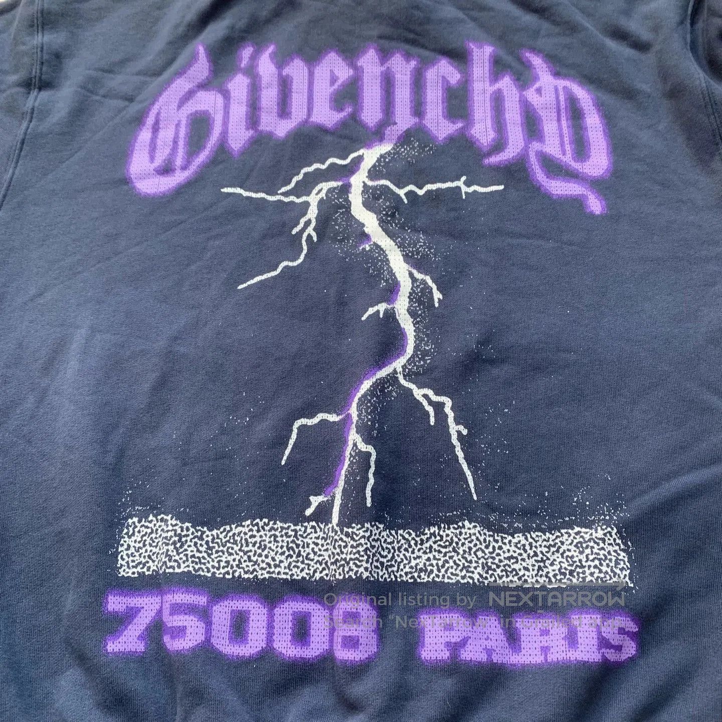 Givenchy Givenchy Blue Lightning Kanji Longsleeve. Size US XS / EU 42 / 0 - 9 Thumbnail