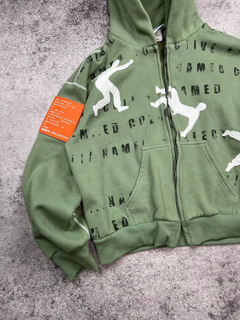 Named Collective Named Collective Baggy Zip Hoodie Streetwear Size US M / EU 48-50 / 2 - 2 Thumbnail