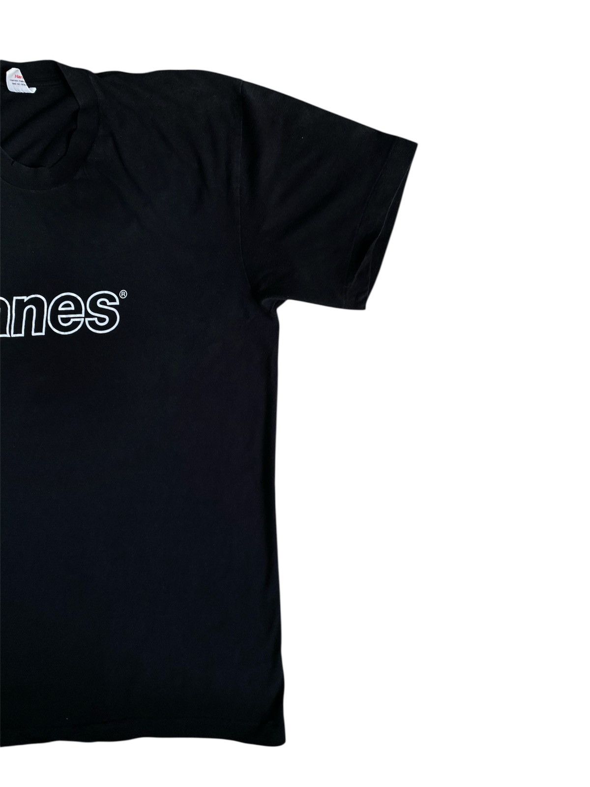 Hanes × Vintage Vintage Hanes single stitched blank t shirt Size US L / EU 52-54 / 3 - 3 Thumbnail
