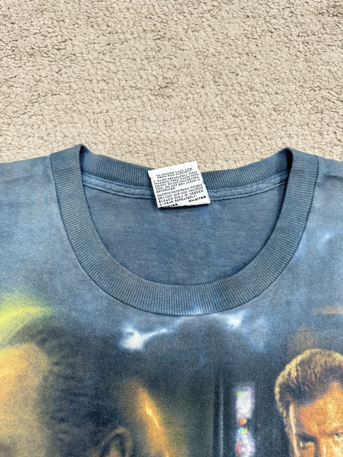 Liquid Blue Final Drop‼️ Vintage 90's Star Wars Episode I Darth Maul Size US XL / EU 56 / 4 - 10 Thumbnail