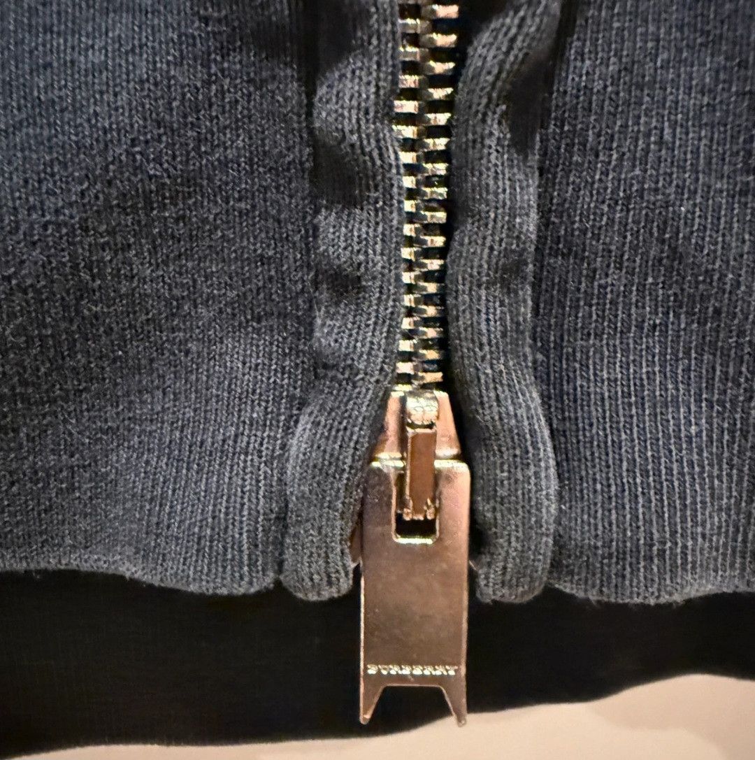 Burberry zip hoodie