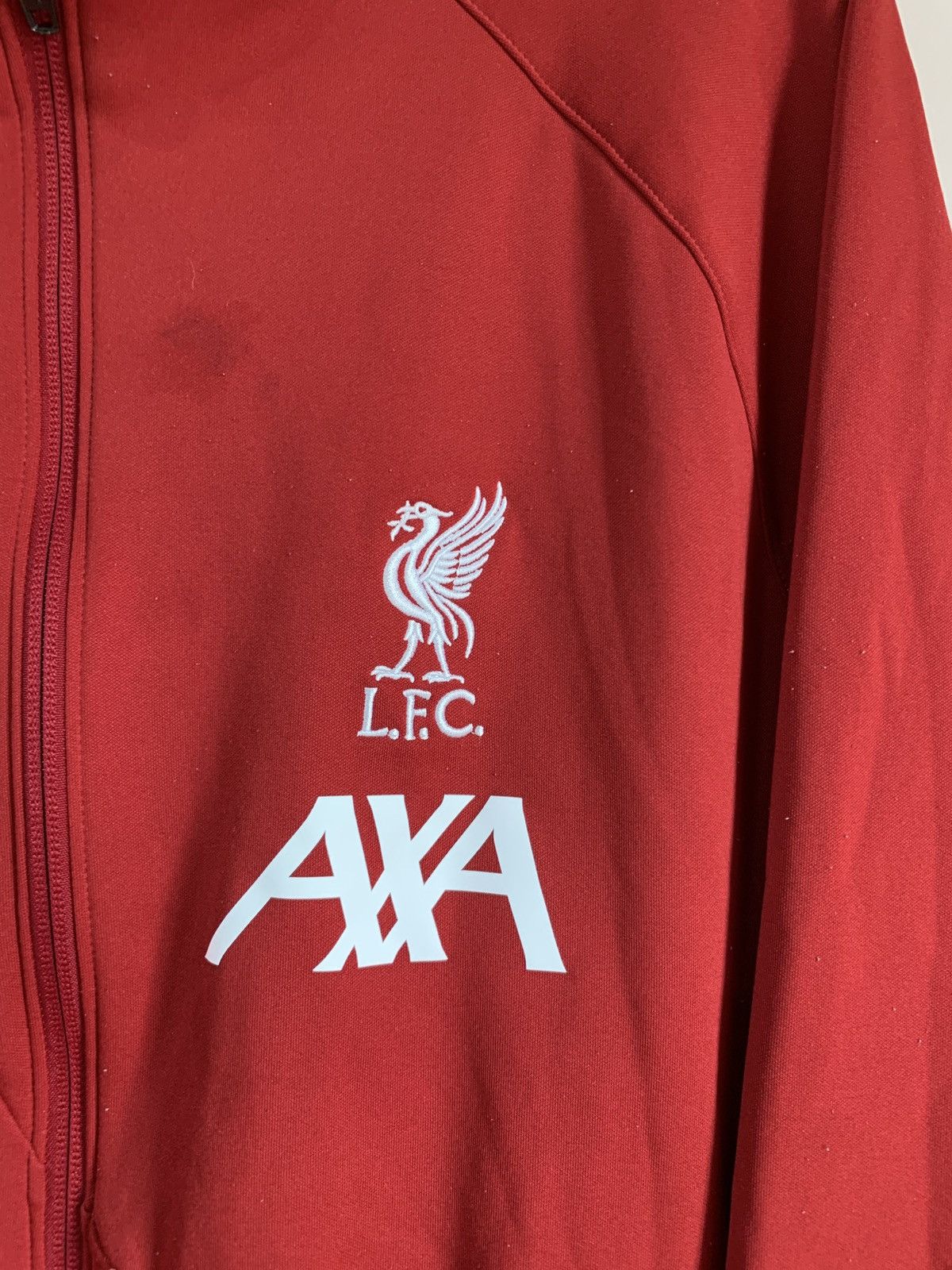 Nike Liverpool Full Zip Football Jacket Nike Soccer Size L Size US L / EU 52-54 / 3 - 8 Thumbnail