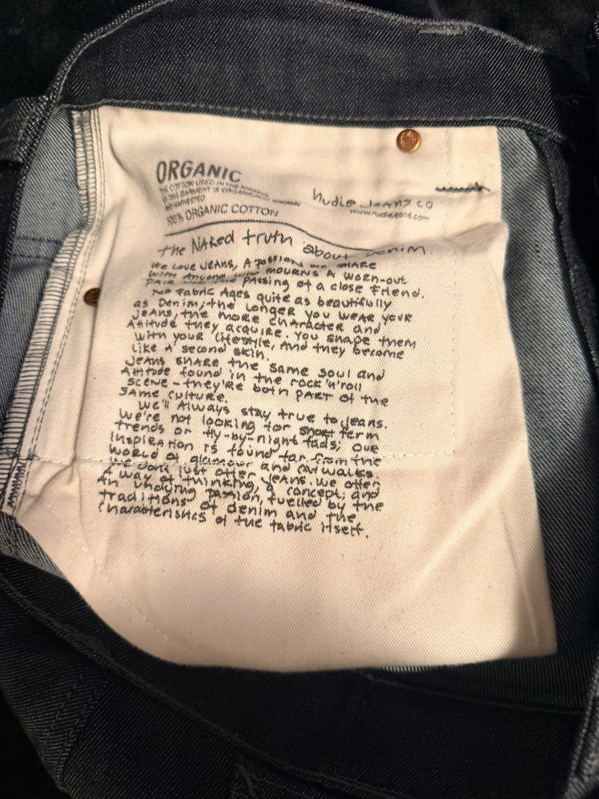 Nudie Jeans Nudie Thin Finn Jeans Size US 32 / EU 48 - 5 Thumbnail