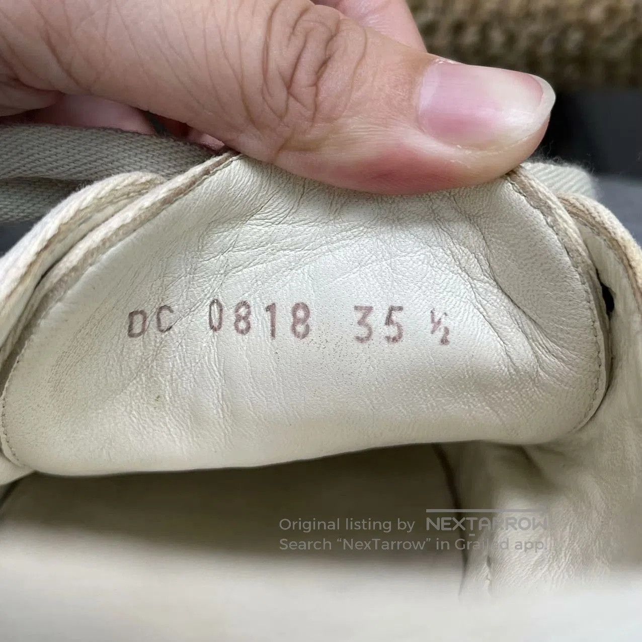 Dior White Dior Monogram Board Shoes. Size US 4 / IT 34 - 6 Thumbnail