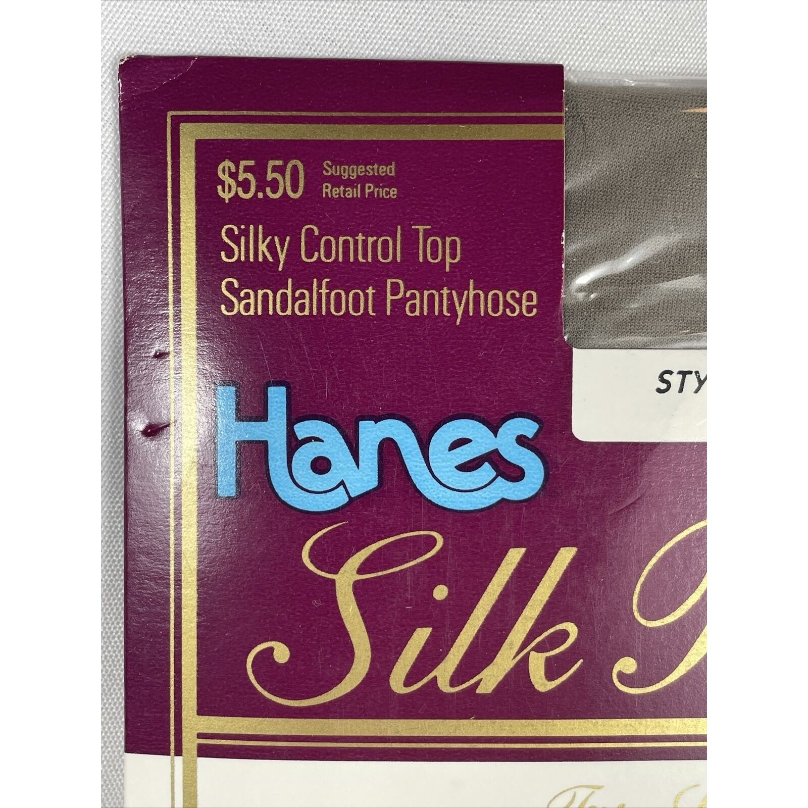 Hanes Hanes Pantyhose SZ AB Classic Taupe Haze Hosiery Sexy Hanes Size ONE SIZE - 2 Thumbnail