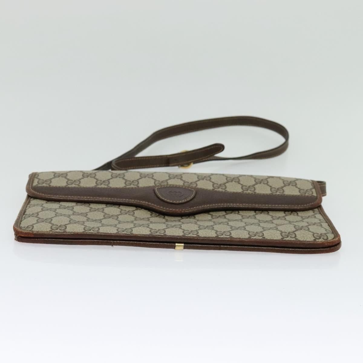 Gucci GUCCI GG Supreme Shoulder Bag Pvc Beige Gold 004 904 004 904 Size ONE SIZE - 9 Thumbnail