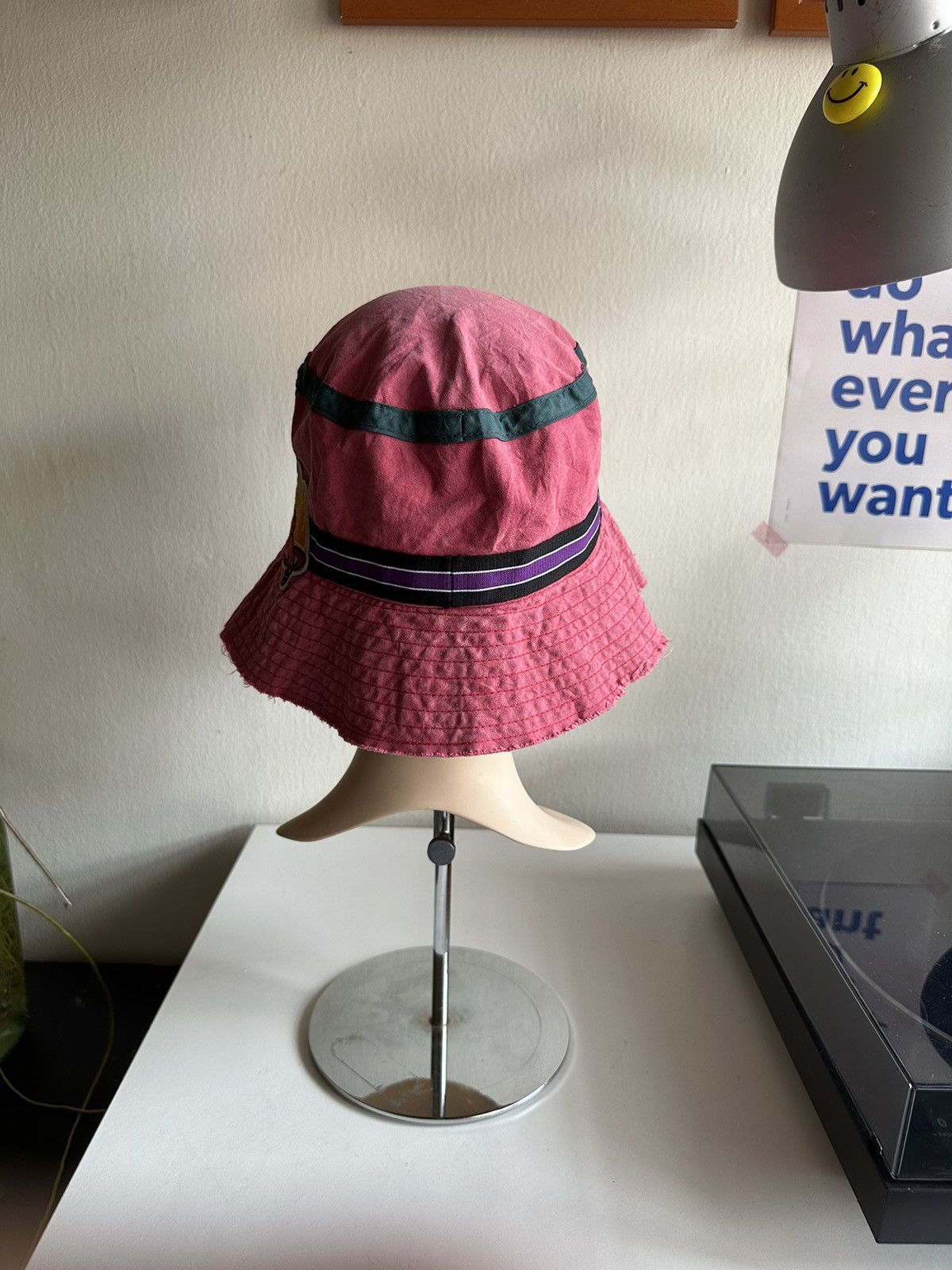 Vivienne Westwood 1990s Vivienne Westwood Patch Logo Bucket Hat Size ONE SIZE - 6 Thumbnail