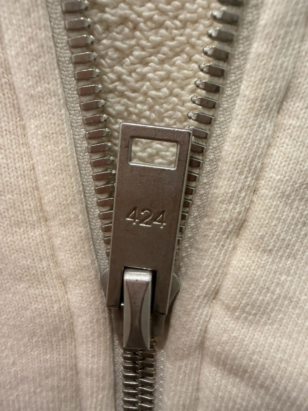 424 Plain Heavyweight Zip Up Size US L / EU 52-54 / 3 - 3 Thumbnail