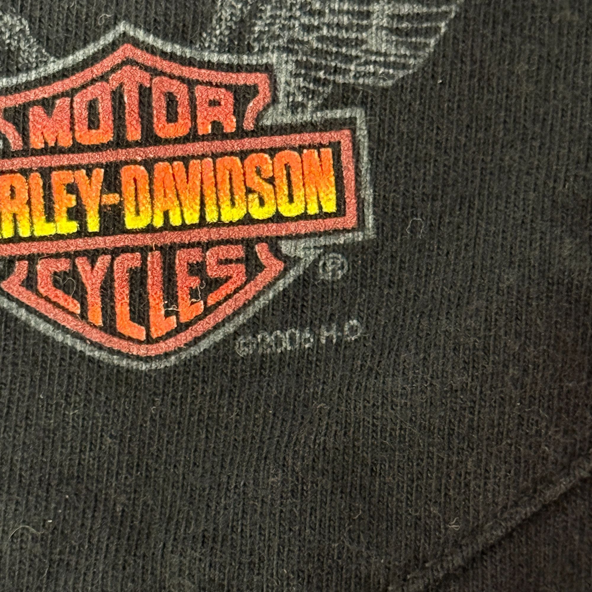 Harley Davidson Harley Davidson Juneau Ave Milwaukee WI Motorcycle T Shirt L Size US L / EU 52-54 / 3 - 6 Thumbnail