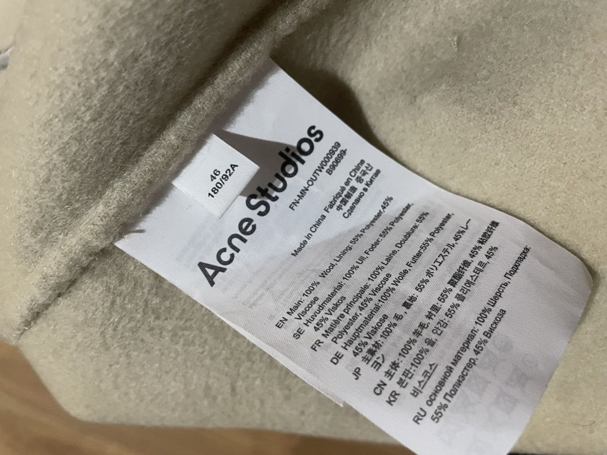 Acne Studios Acne Studios Wool Zipper Jacket Size US S / EU 44-46 / 1 - 4 Thumbnail