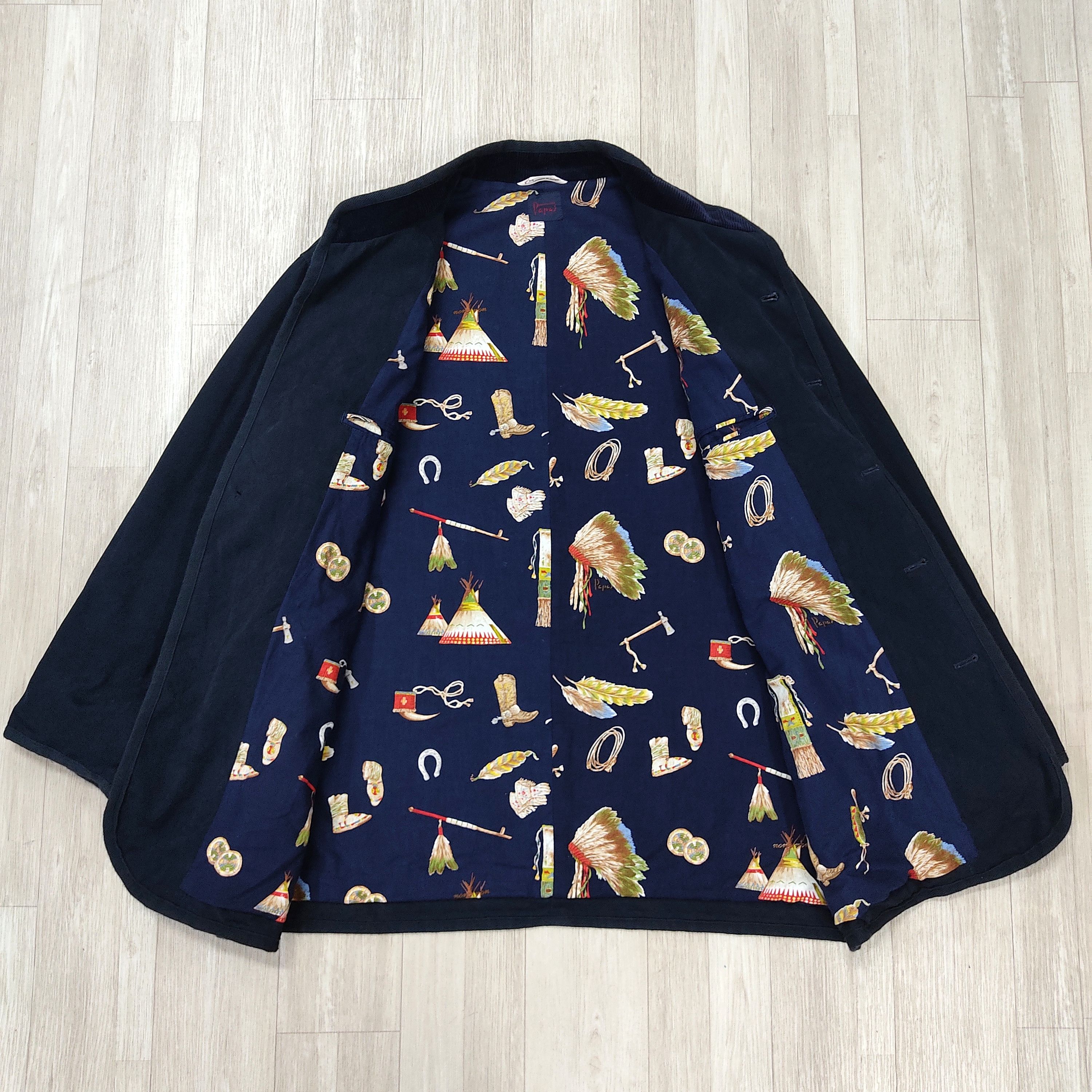 Japanese Brand × Mr. Gentleman The PAPAS Mantere De Heming Navy Blue Deck Jacket Size US M / EU 48-50 / 2 - 7 Thumbnail