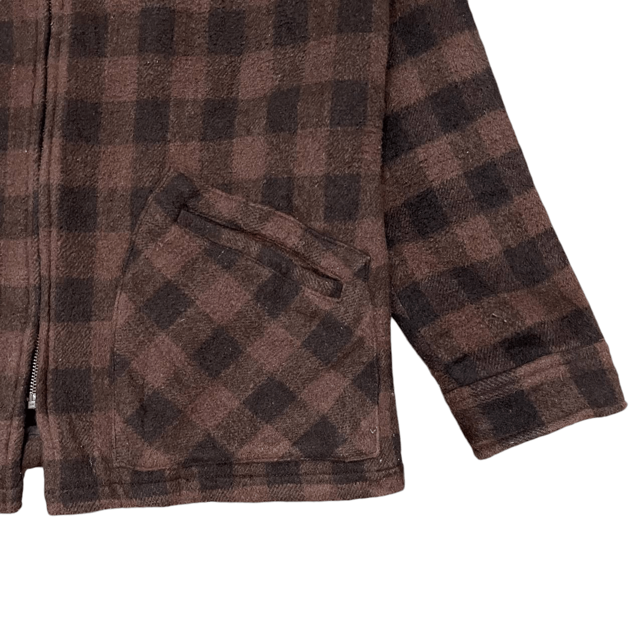 Kansai Yamamoto Vintage Kansai Jeans Plaid Zipper Jacket Size US M / EU 48-50 / 2 - 4 Thumbnail