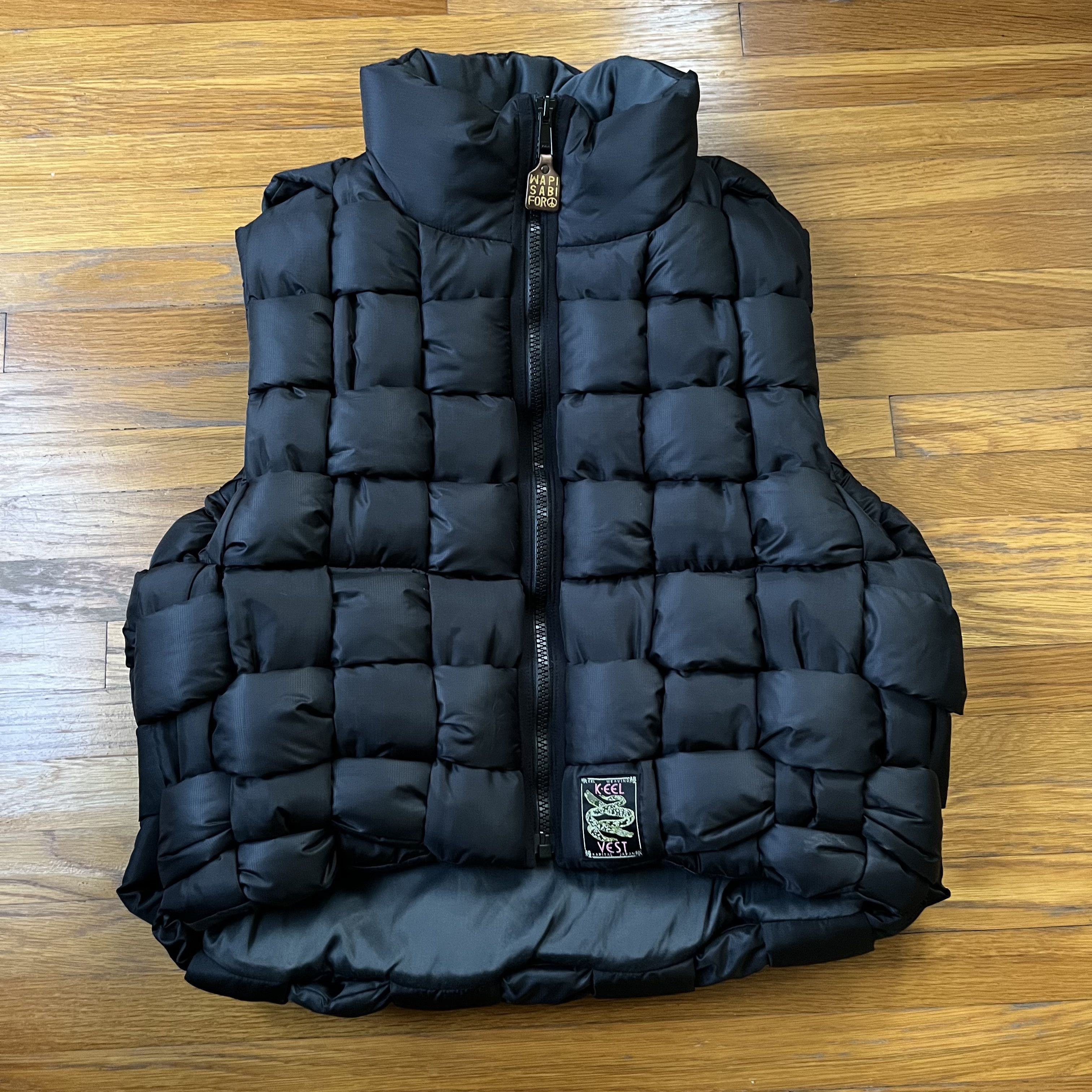 Kapital Keel Weaving Vest - Black Size US S / EU 44-46 / 1 - 1 Thumbnail