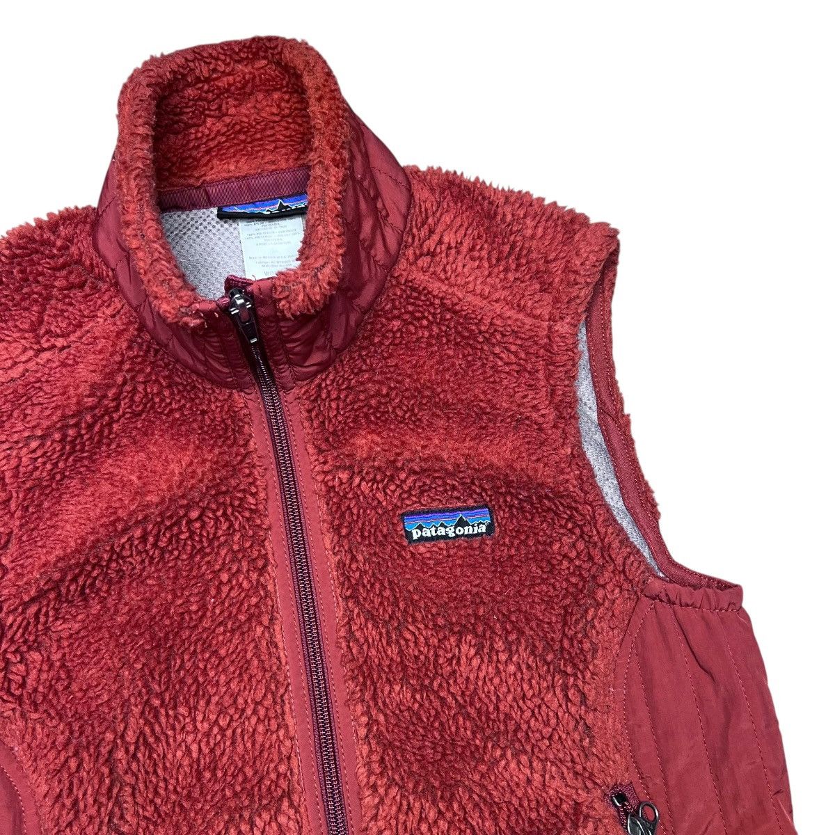Patagonia Patagonia Retro-X Women’s Zip Up Rust Orange Pile Vest Sz S Size S / US 4 / IT 40 - 6 Thumbnail