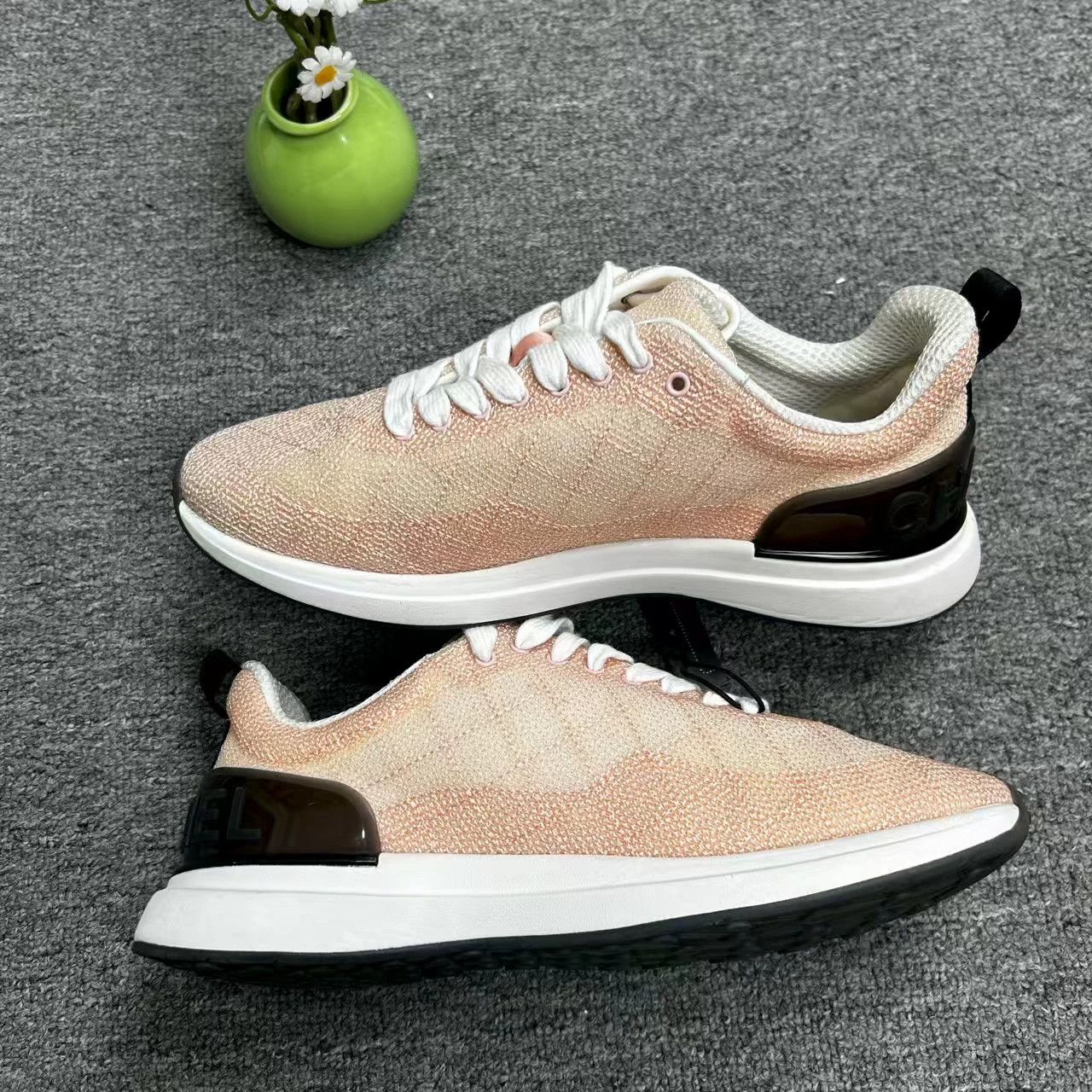 Chanel Chanel light pink casual sneakers 40 EU like new Size US 9 / IT 39 - 3 Thumbnail