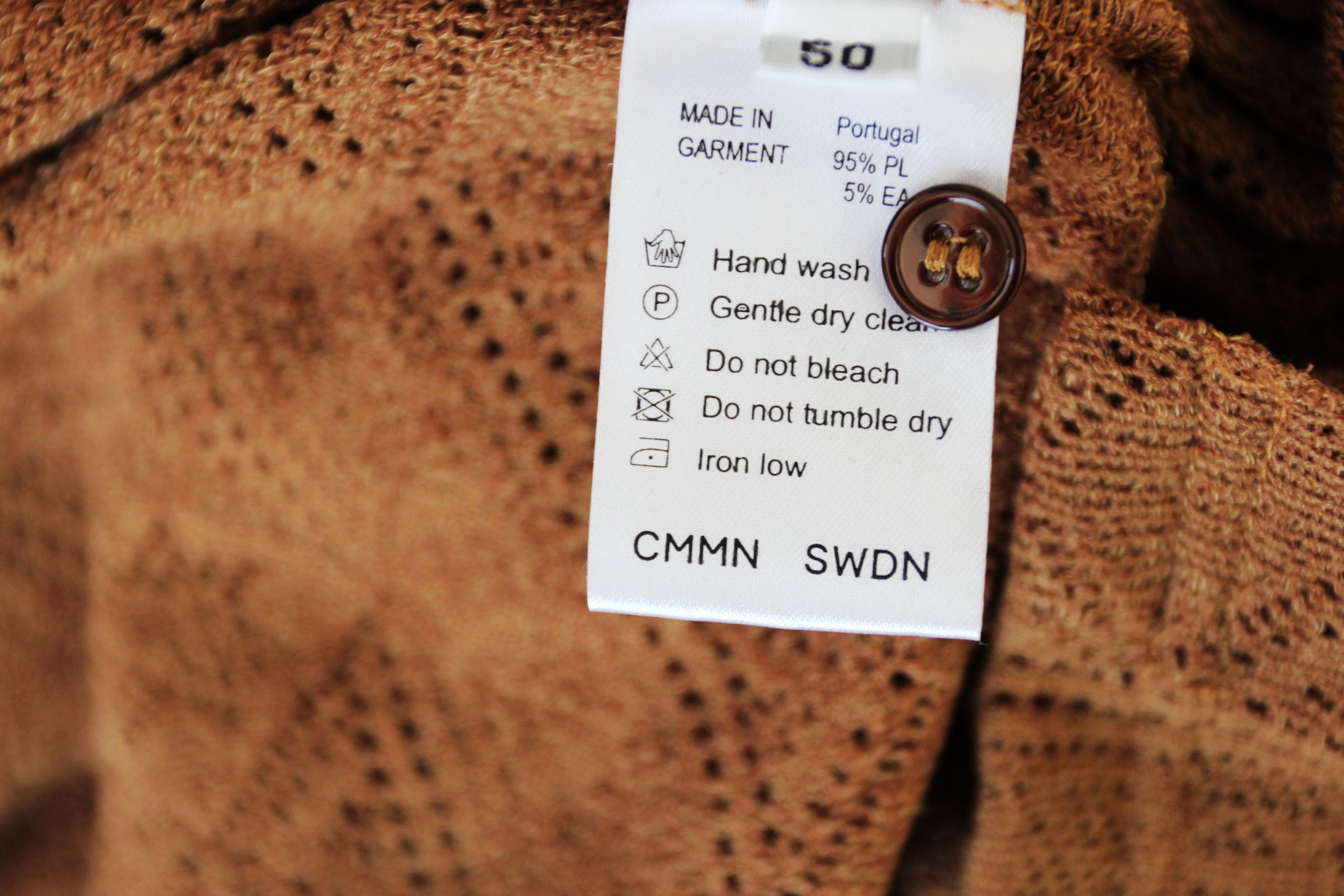 CMMN SWDN BNWT AW23 CMMN SWDN DILAN OPENWORK KNIT SHIRT 50 Size US M / EU 48-50 / 2 - 8 Thumbnail