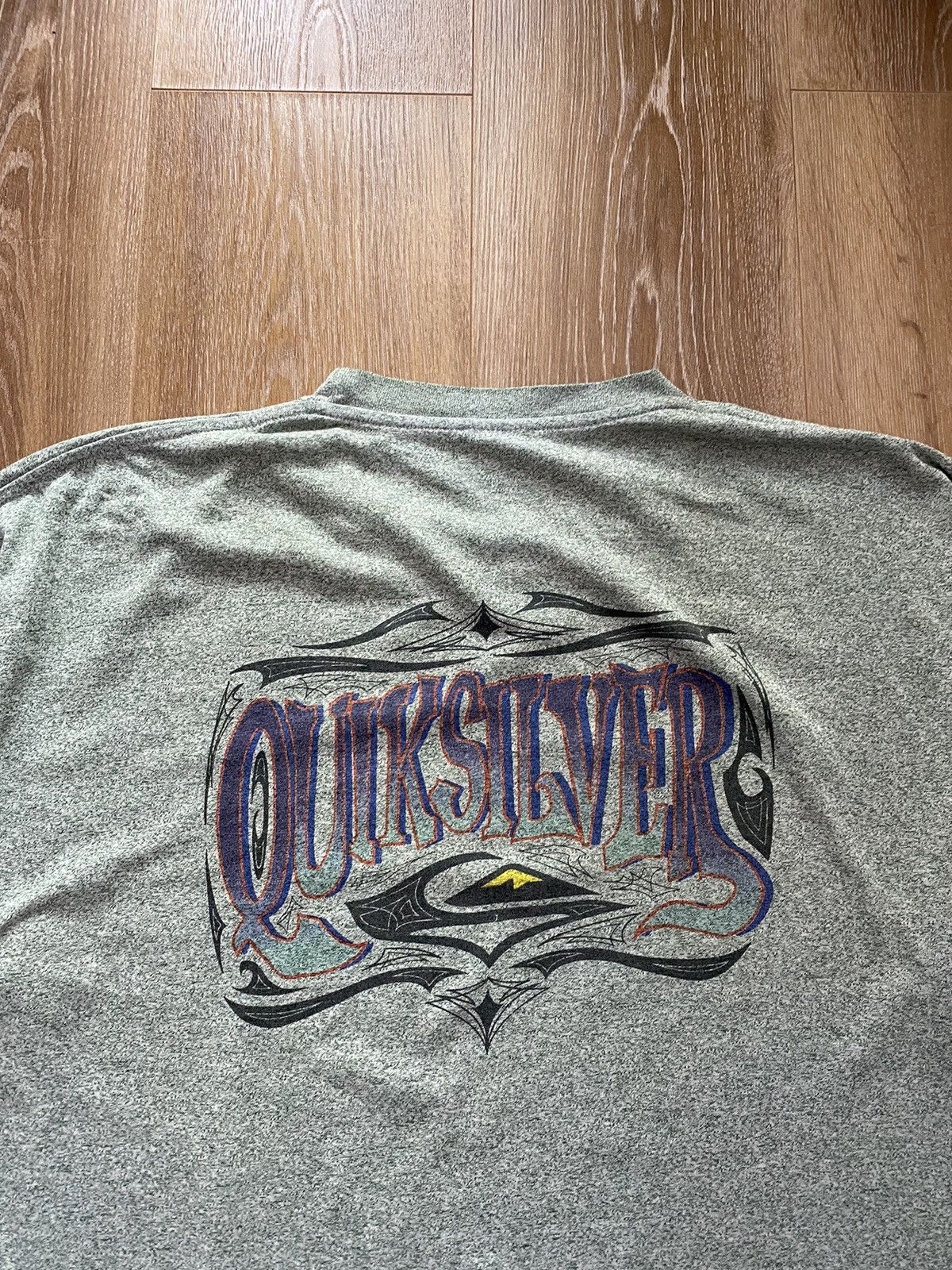 Quicksilver Vintage 90s Vintage Quicksilver t shirt big logo Size US XL / EU 56 / 4 - 2 Thumbnail