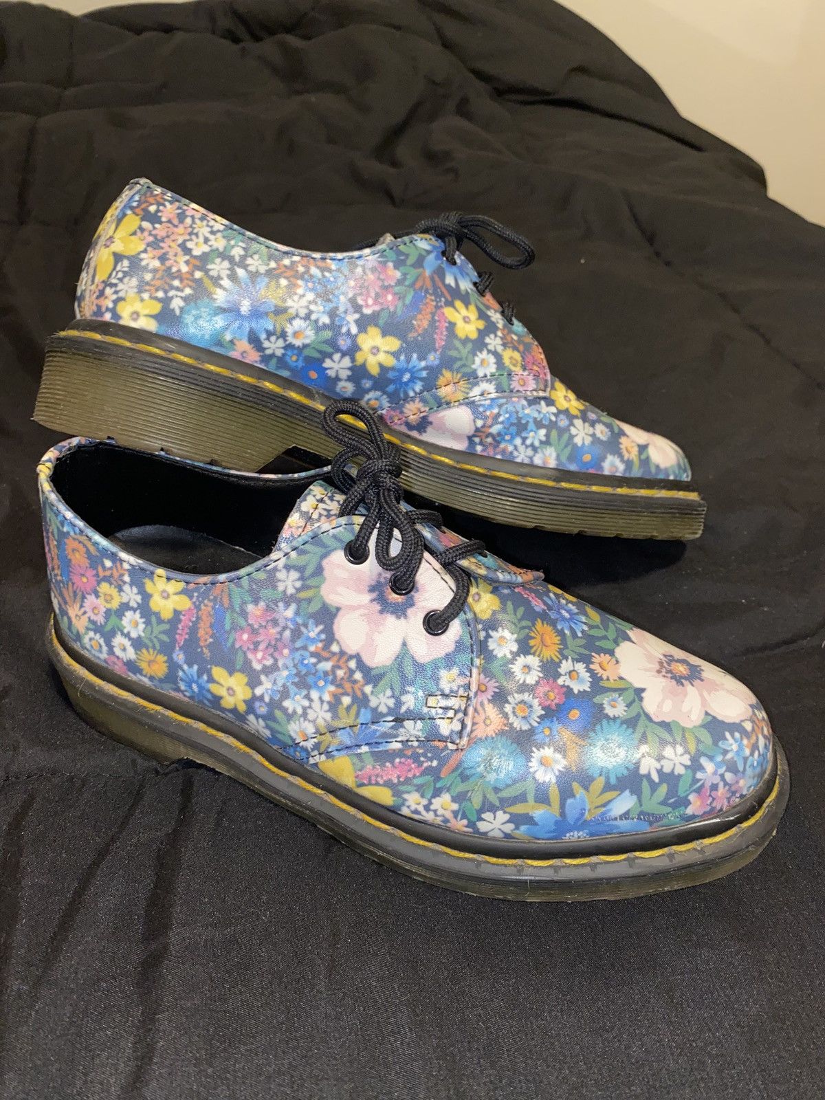 Other Doc marten oxford boot low top 1461WL flower print rare Size US 6 / IT 36 - 1 Thumbnail