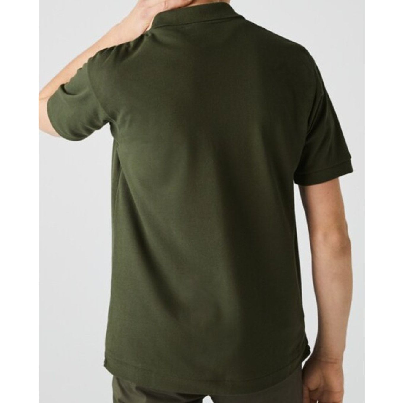 Lacoste Lacoste Mens Short Classic Chine L.1212 Polo Shirt B Green S Size US S / EU 44-46 / 1 - 4 Thumbnail