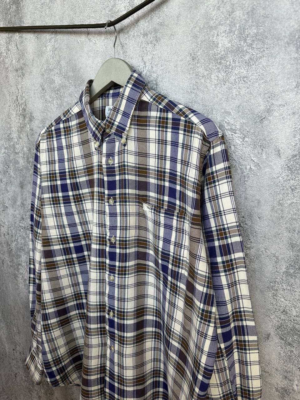 Burberry Burberrys Vintage Nova Check Flannel Shirt Button Down Plaid Size US XL / EU 56 / 4 - 5 Thumbnail