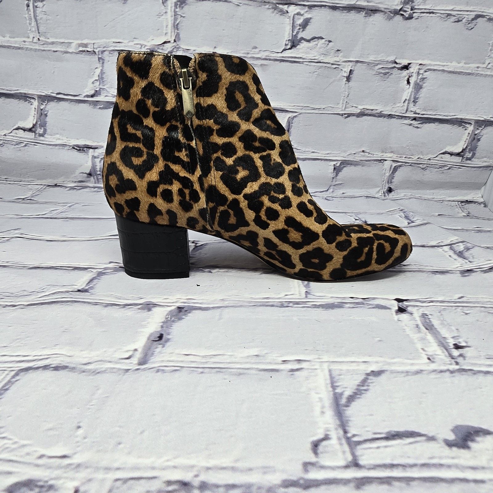 Sam Edelman Sam Edelman Edith Bootie Leopard Print Size 8.5 Booties Size US 8.5 / IT 38.5 - 6 Thumbnail