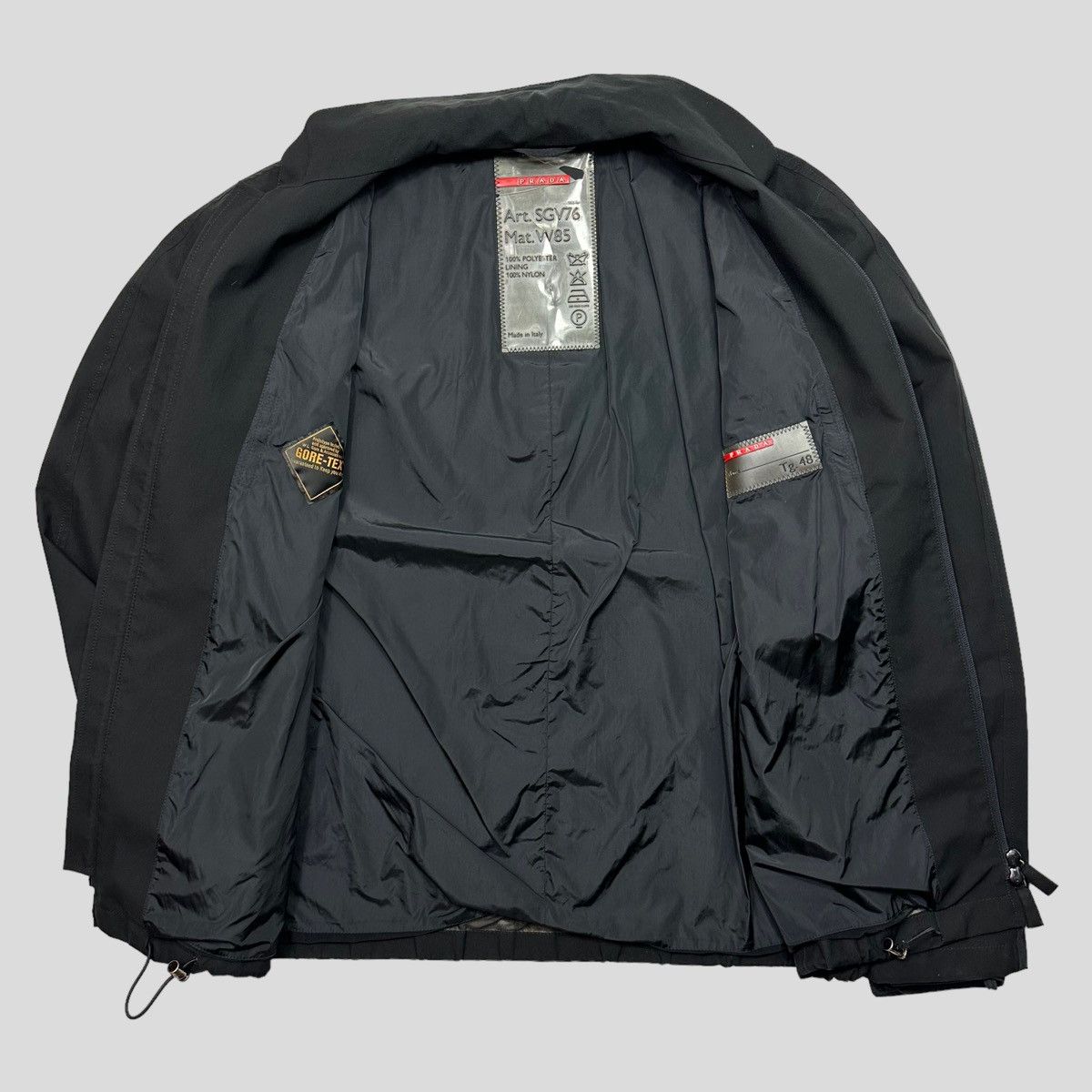 Prada Prada Sport FW99 Prototype Goretex Mock Neck Jacket IT48 (L) Size US L / EU 52-54 / 3 - 5 Thumbnail