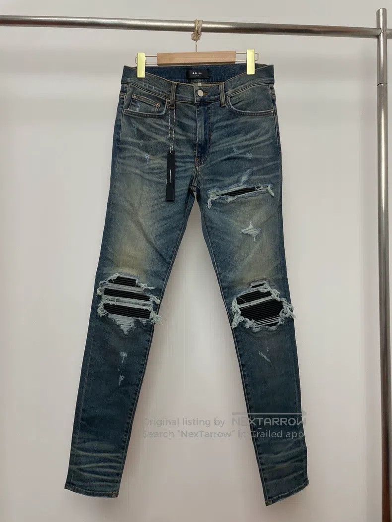 Amiri Size 32 Slim jeans with holes