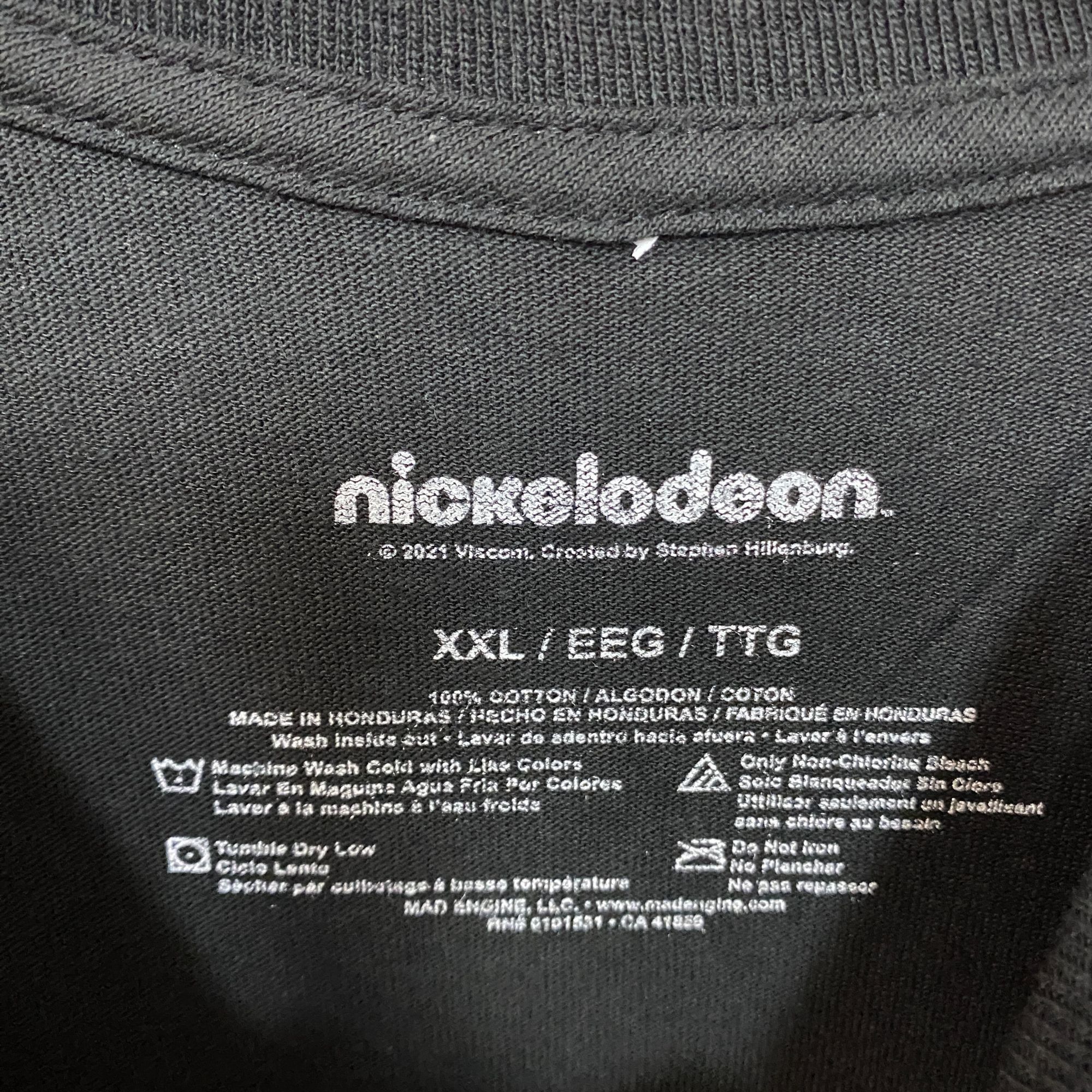 Nickelodeon Nickelodeon Spongebob Fake Pocket Spongebob T-Shirt 2XL Size US XXL / EU 58 / 5 - 4 Thumbnail