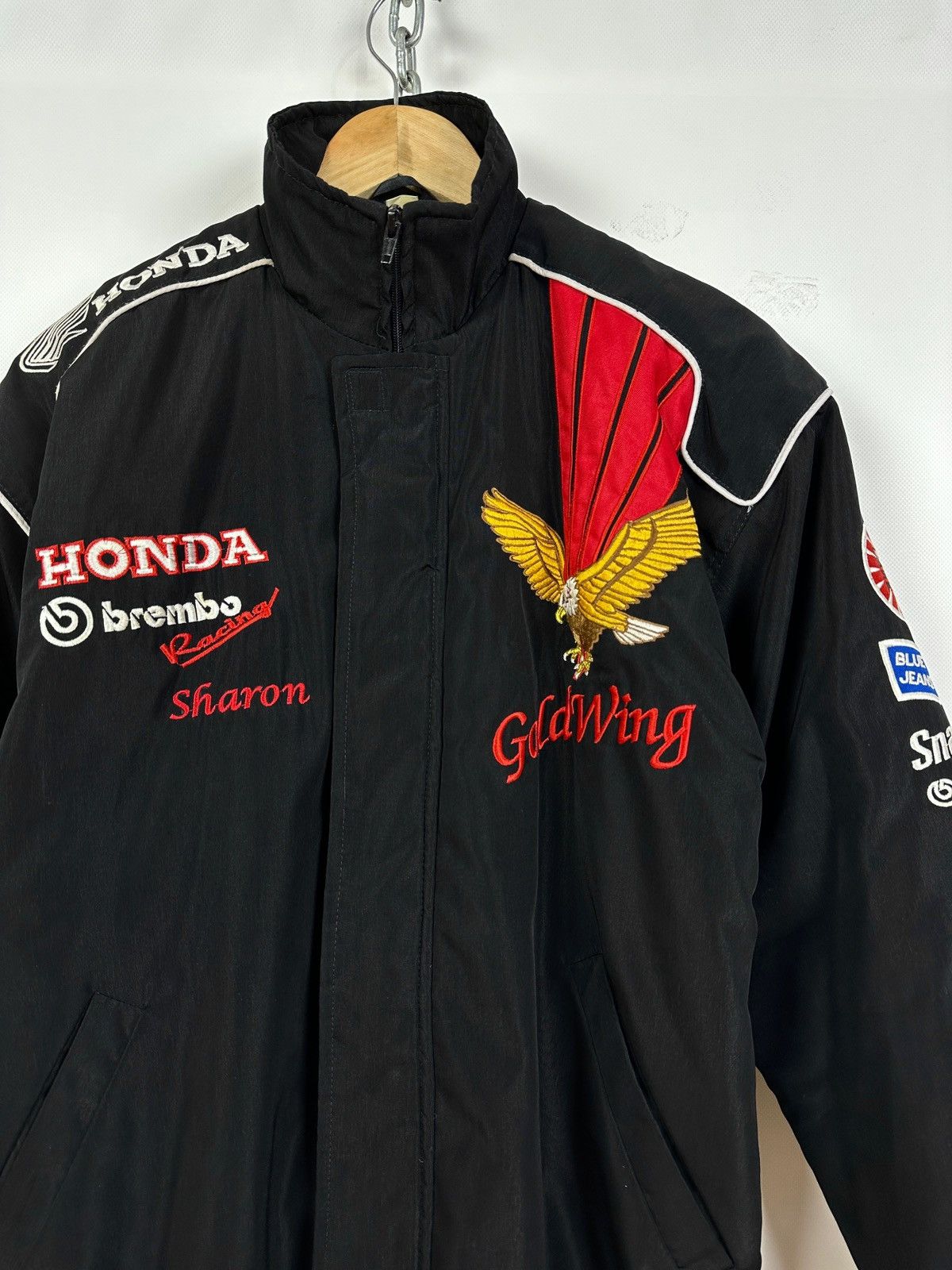 Honda Vintage Honda Gold Wing Racing F1 Snap On Jacket Size US M / EU 48-50 / 2 - 12 Thumbnail