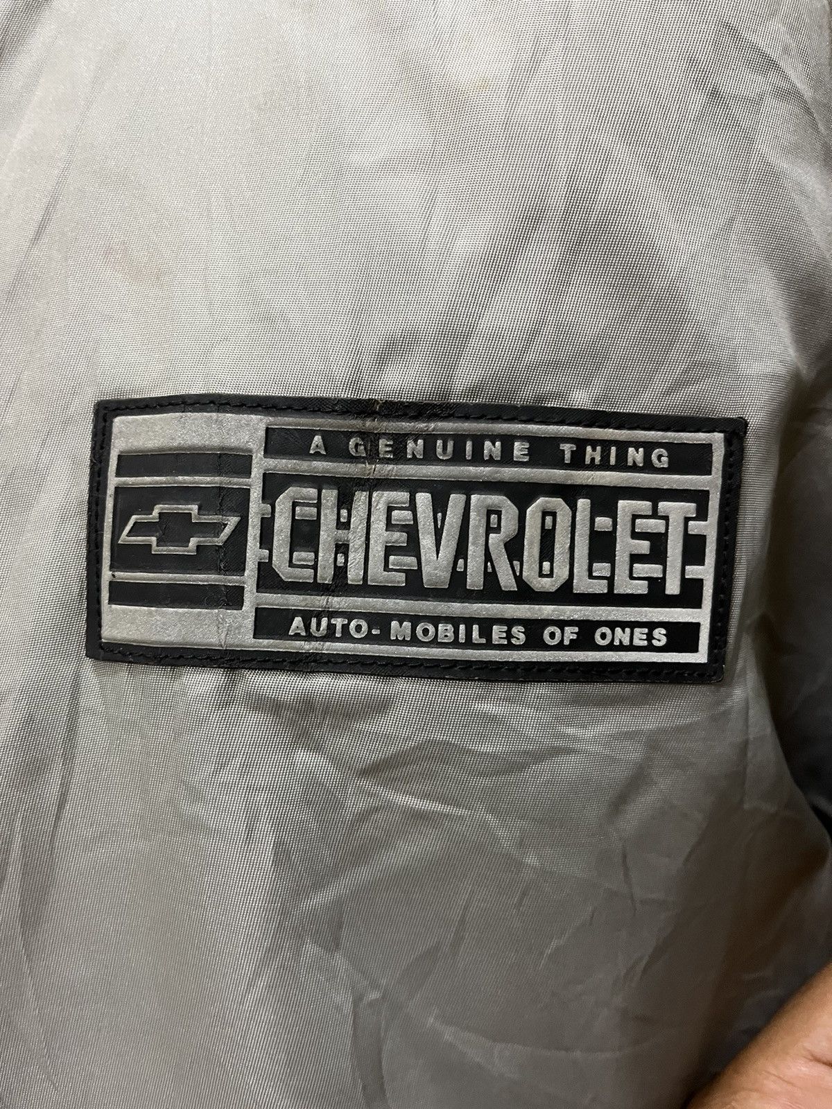 Vintage Vintage Chevrolet Racing Bomber Jacket Size US L / EU 52-54 / 3 - 16 Thumbnail