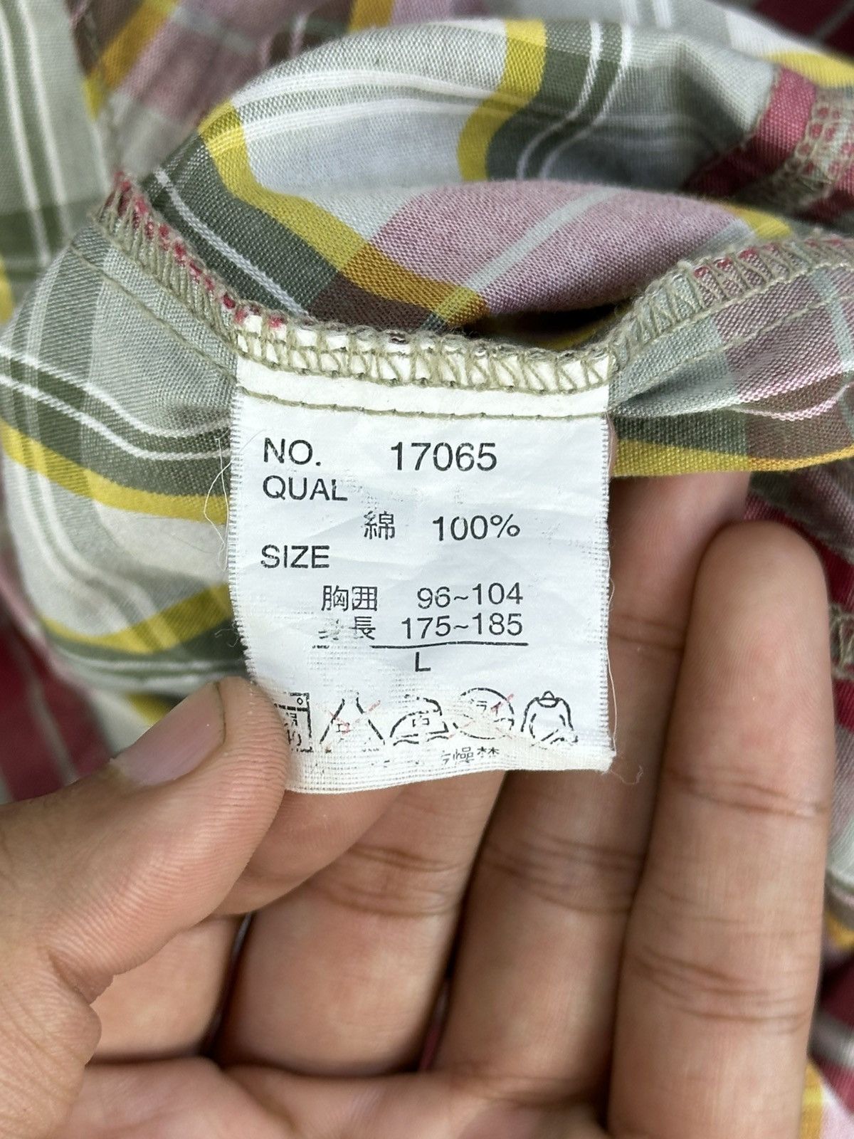 Japanese Brand Pin Ball Plaid Check Western Shirt Size US M / EU 48-50 / 2 - 13 Thumbnail