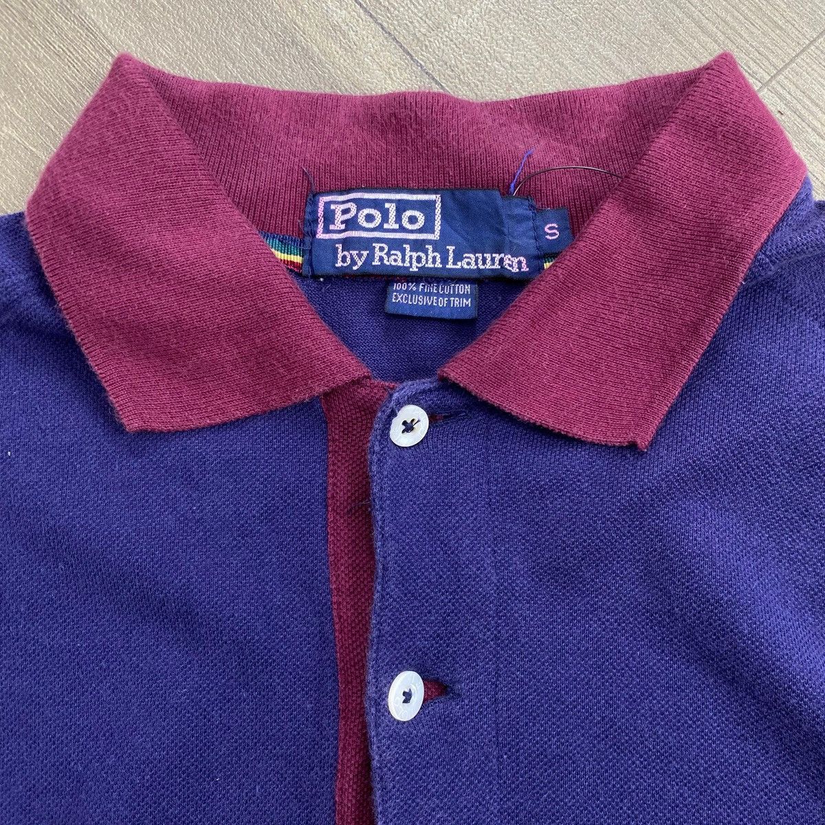 Polo Ralph Lauren 1990s Vintage Polo Ralph Lauren Flags Golf Polo Shirt Size US S / EU 44-46 / 1 - 3 Thumbnail