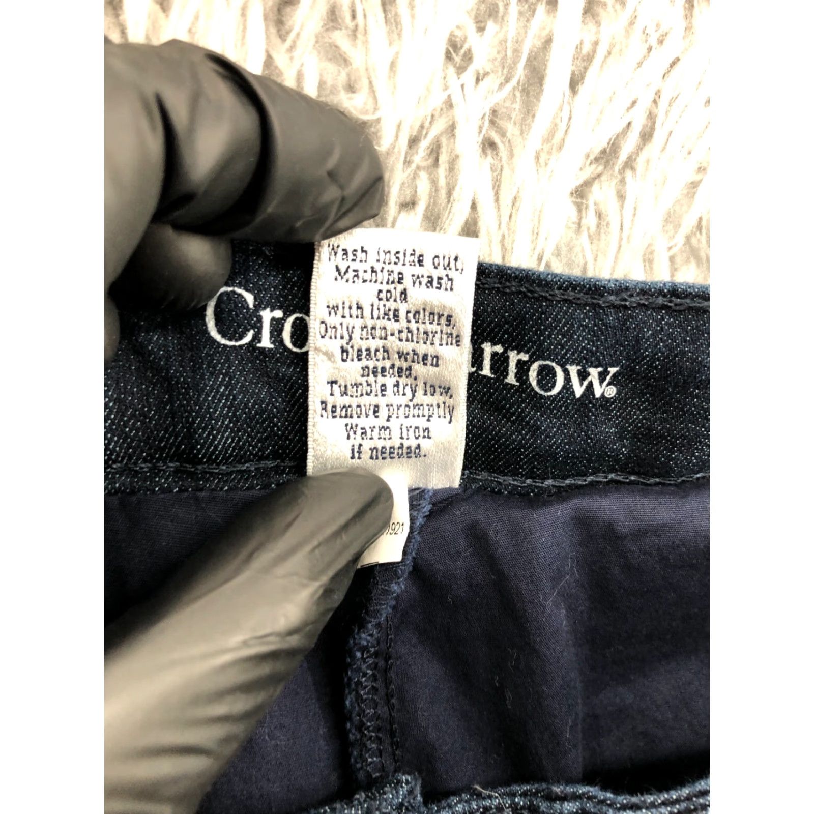 Croft & Barrow Croft & Barrow A-Line Skort Womens Size 4 Dark Wash Blue Size 27" / US 4 / IT 40 - 7 Thumbnail