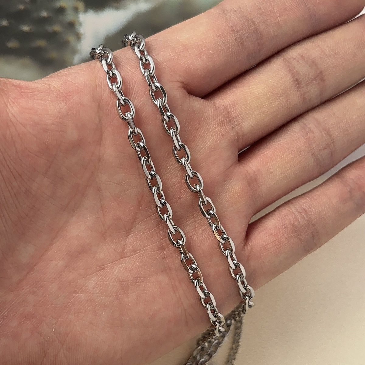 Other Cross Pendant Necklace for Men Women Streetwear Hip Hop Punk Size ONE SIZE - 4 Thumbnail