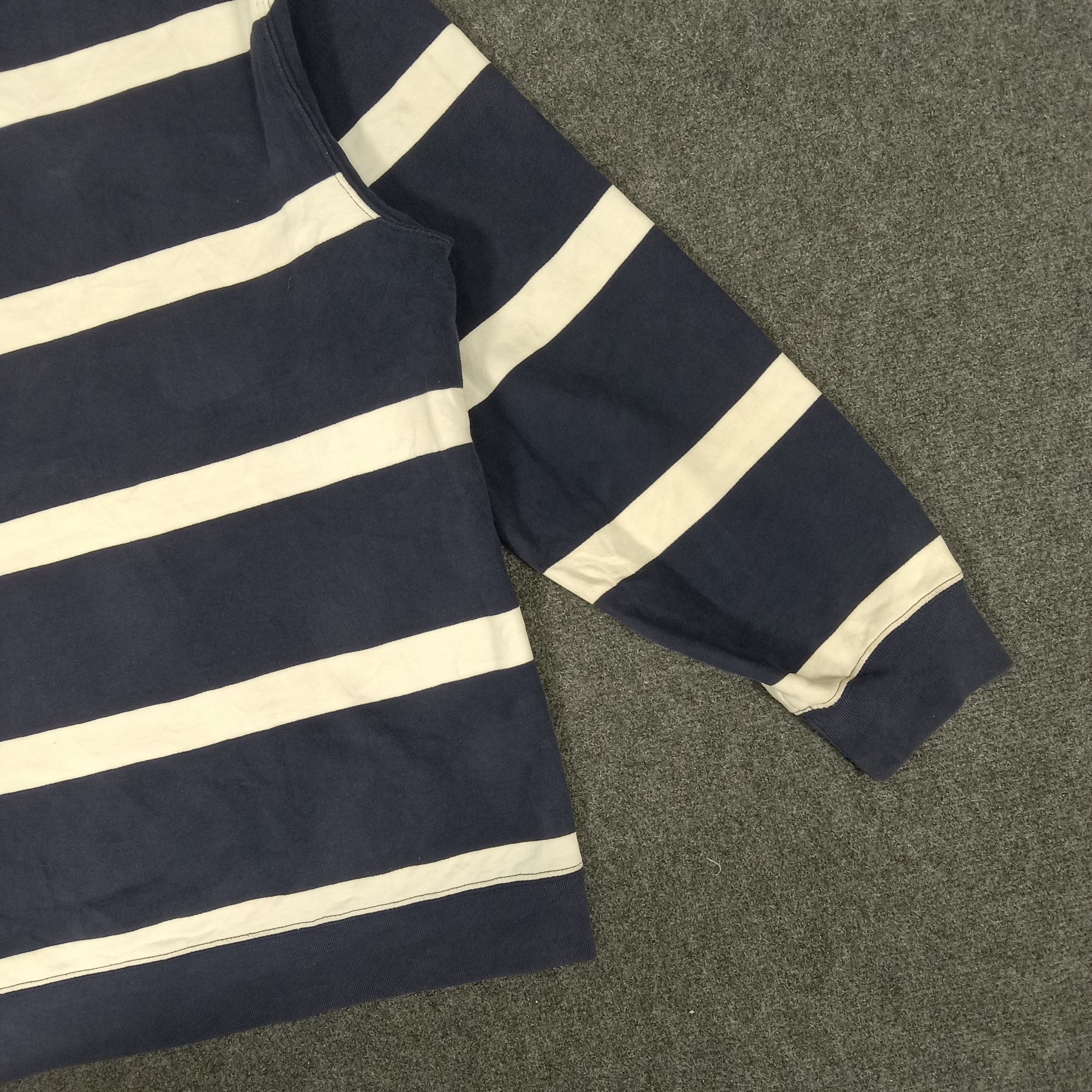 Tommy Hilfiger × Vintage Tommy Hilfiger American Streetwear Stripes Hoodies Size US XL / EU 56 / 4 - 6 Thumbnail