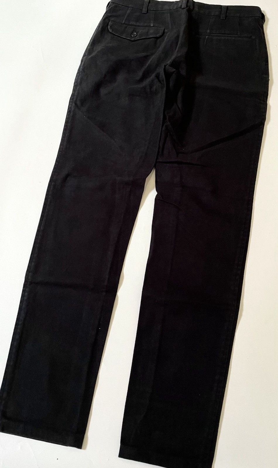 Comme des Garcons Cdg homme homme AD2001 classic slim straight black trousers Size US 30 / EU 46 - 6 Thumbnail